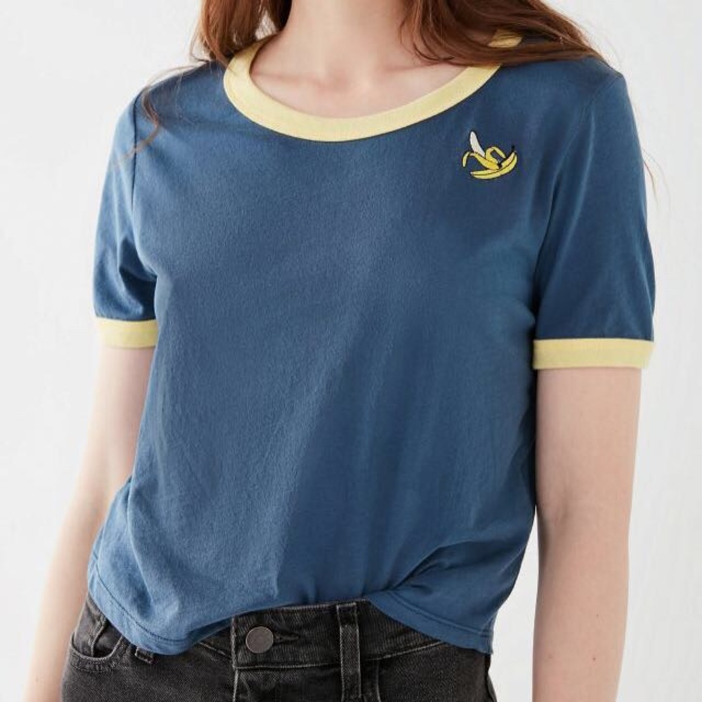 NWT Urban Outfitters Future State Embroidered Tee